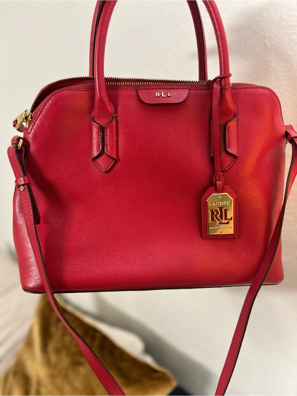 Ralph Lauren Tate Dome purse